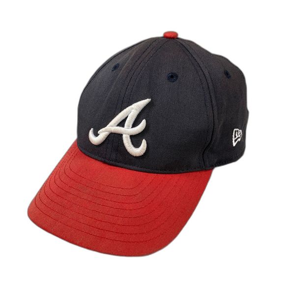 Atlanta Braves vintage new era SnapBack baseball cap hat - Picture 1 of 8